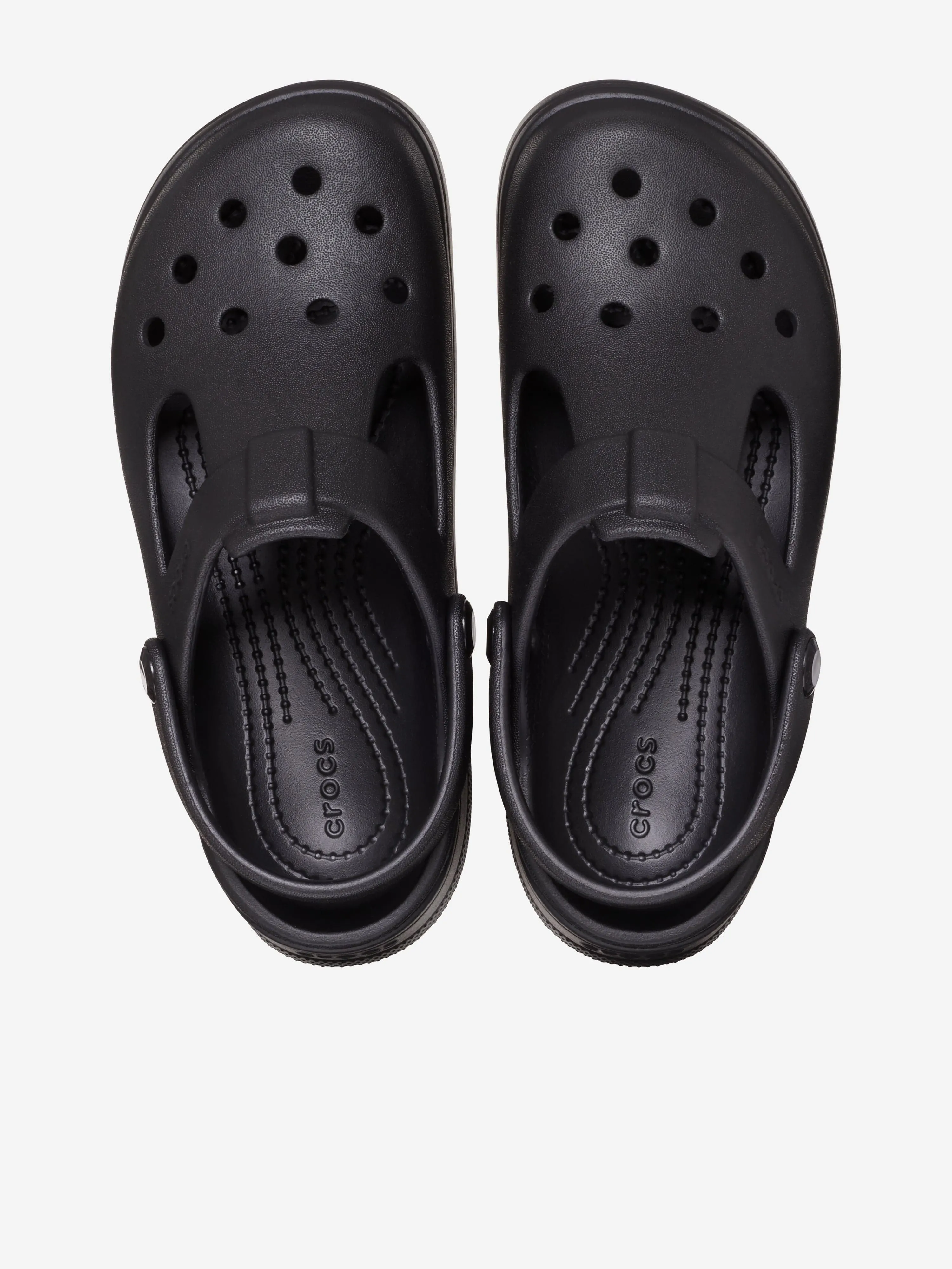 Klassische Mary Jane Clogs für Mädchen in Schwarz
