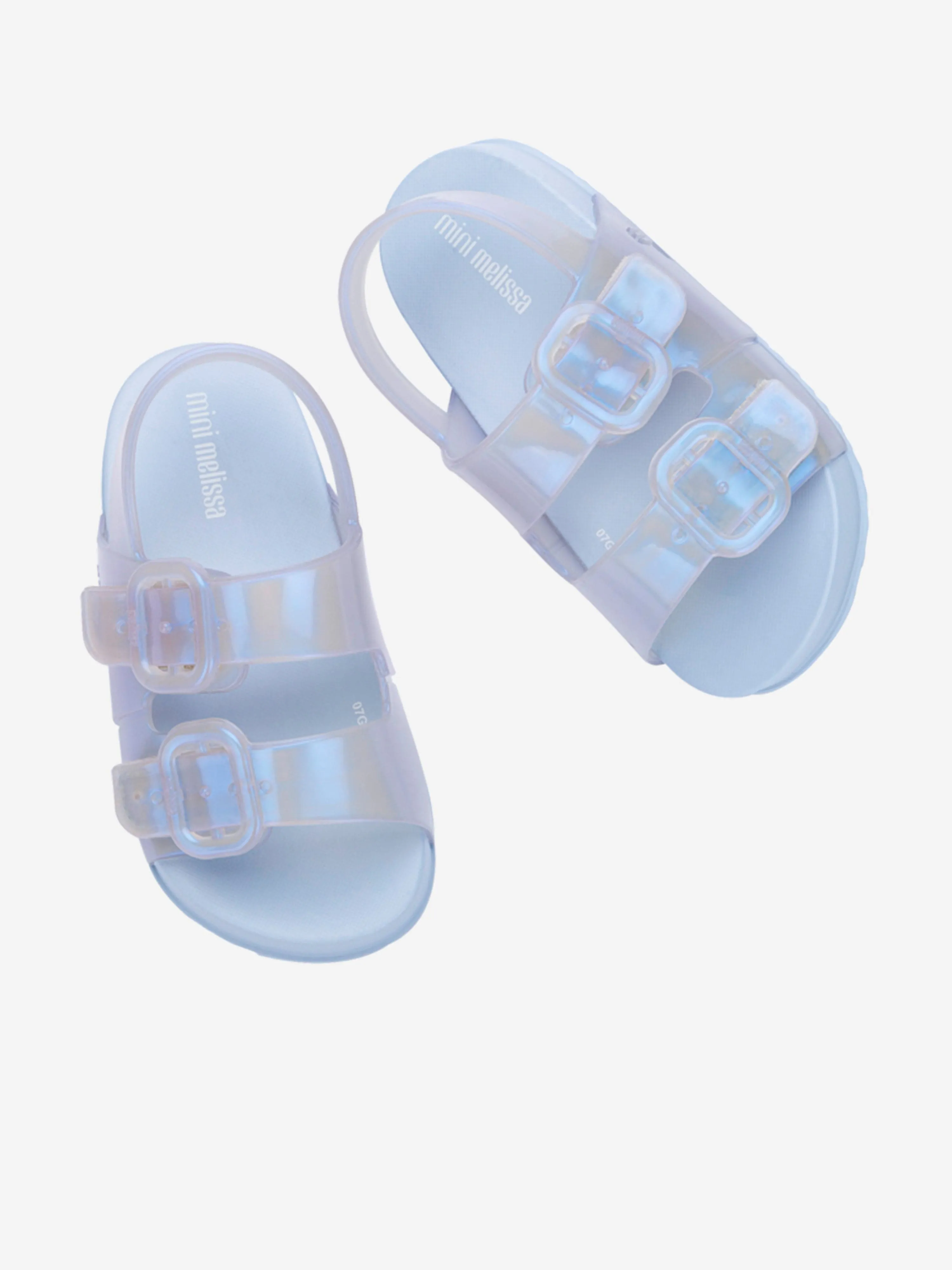 Gemütliche Sandalen für Mädchen in Blau