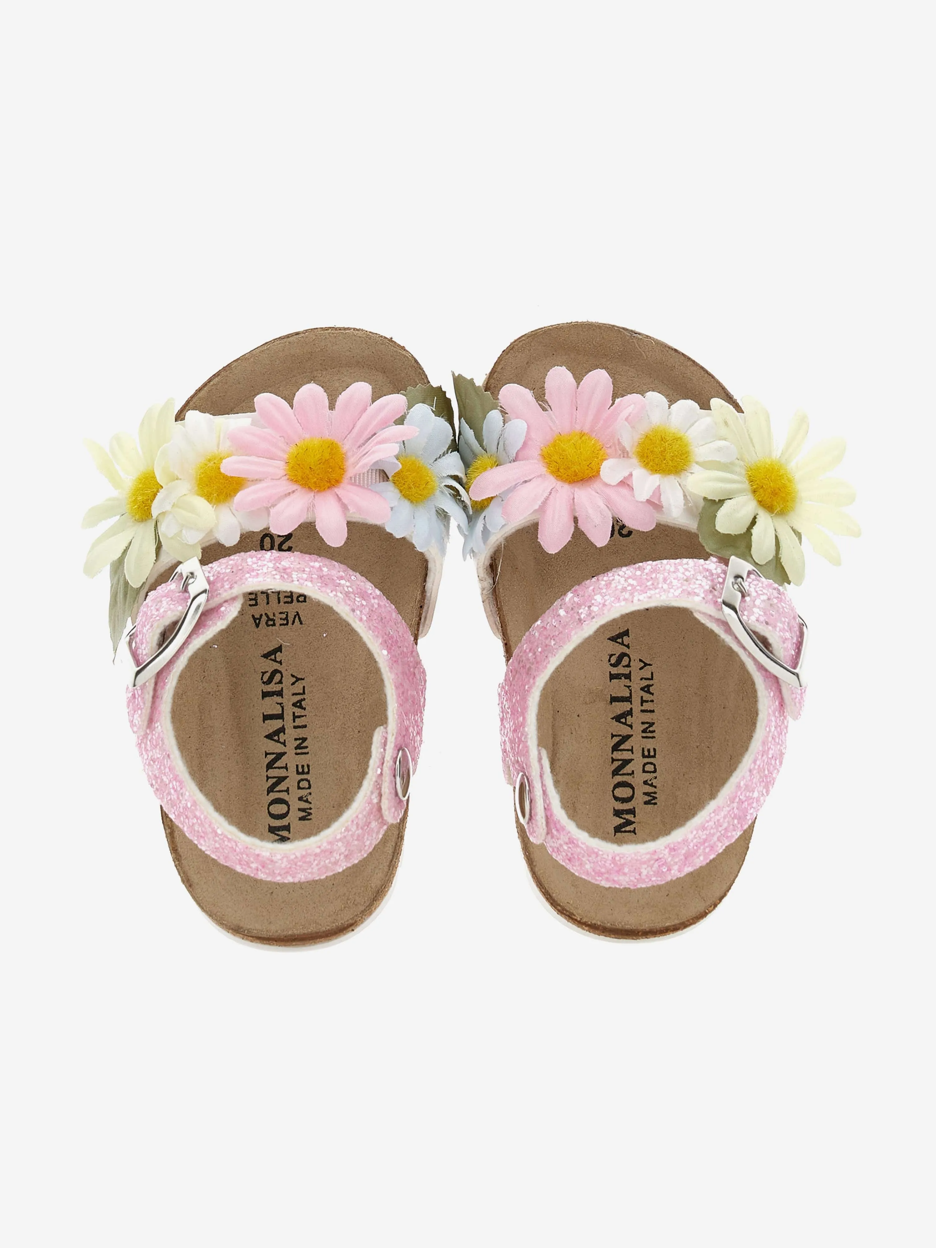 Mädchen Daisy Glitzer Sandalen in Rosa