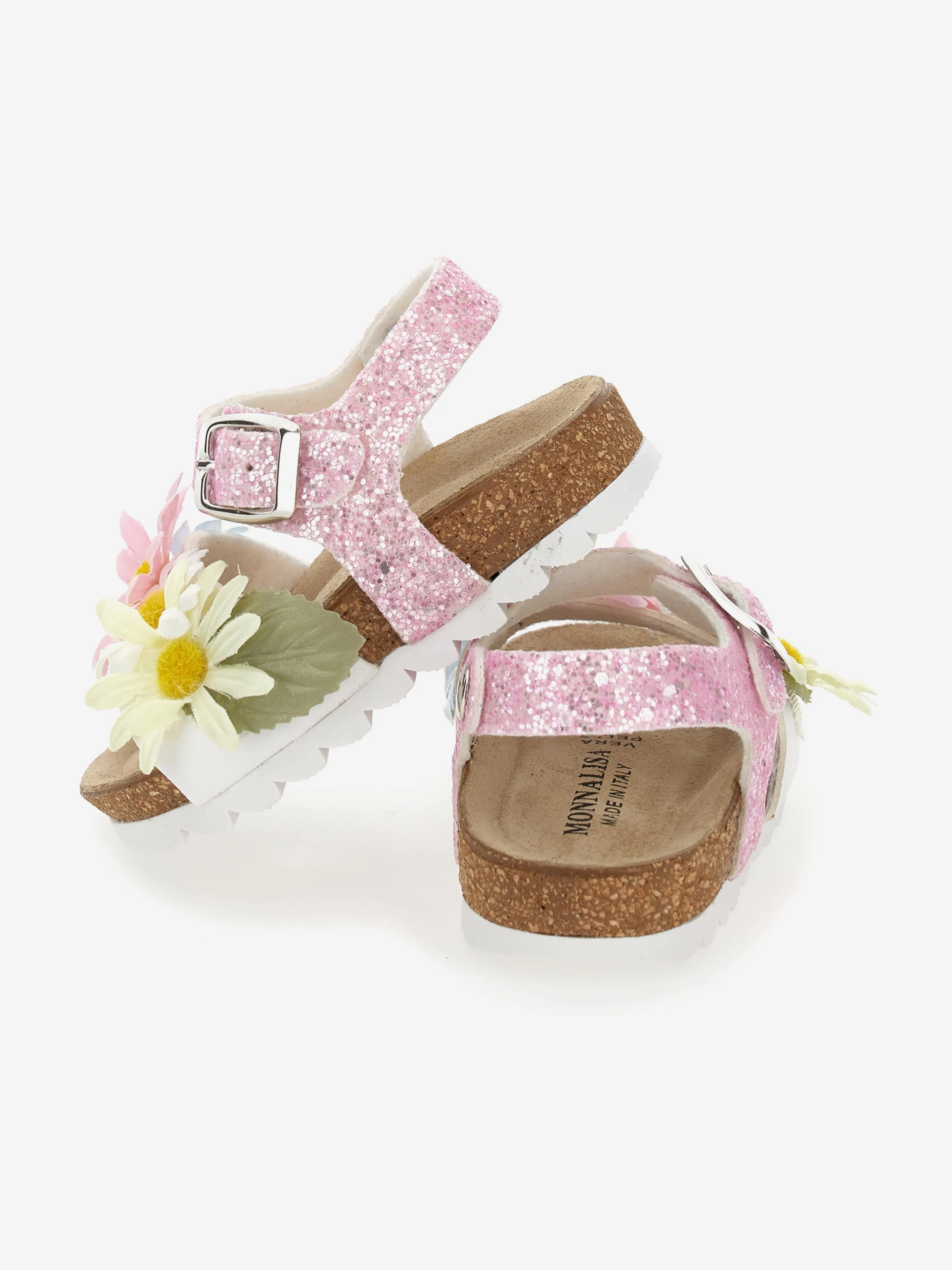 Mädchen Daisy Glitzer Sandalen in Rosa