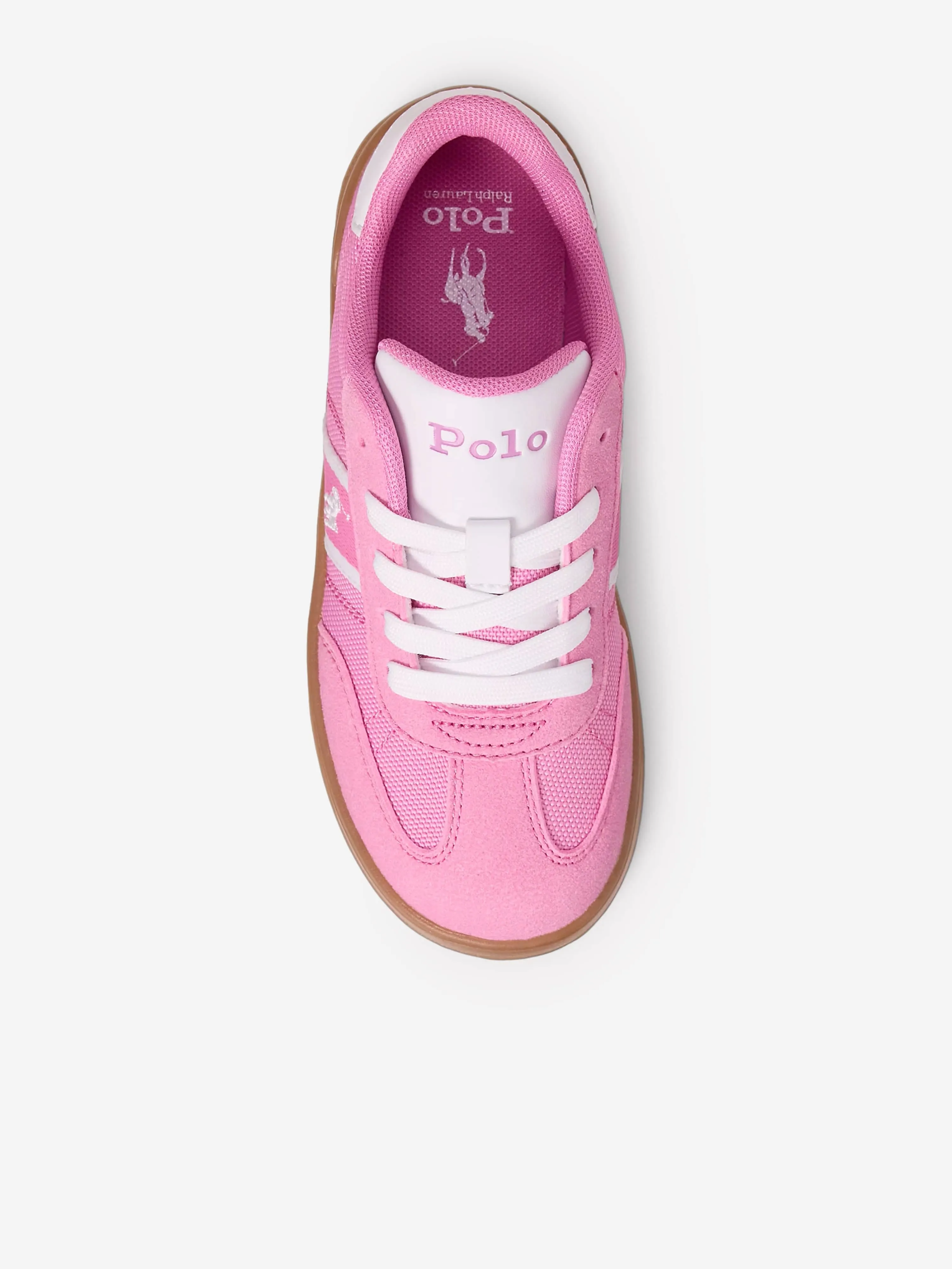 Girls Heritage Court III T-Toe Turnschuhe in Rosa