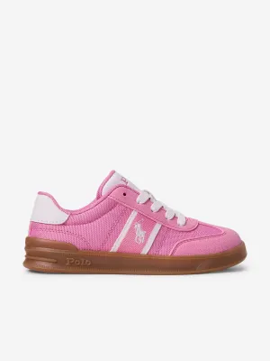 Girls Heritage Court III T-Toe Turnschuhe in Rosa
