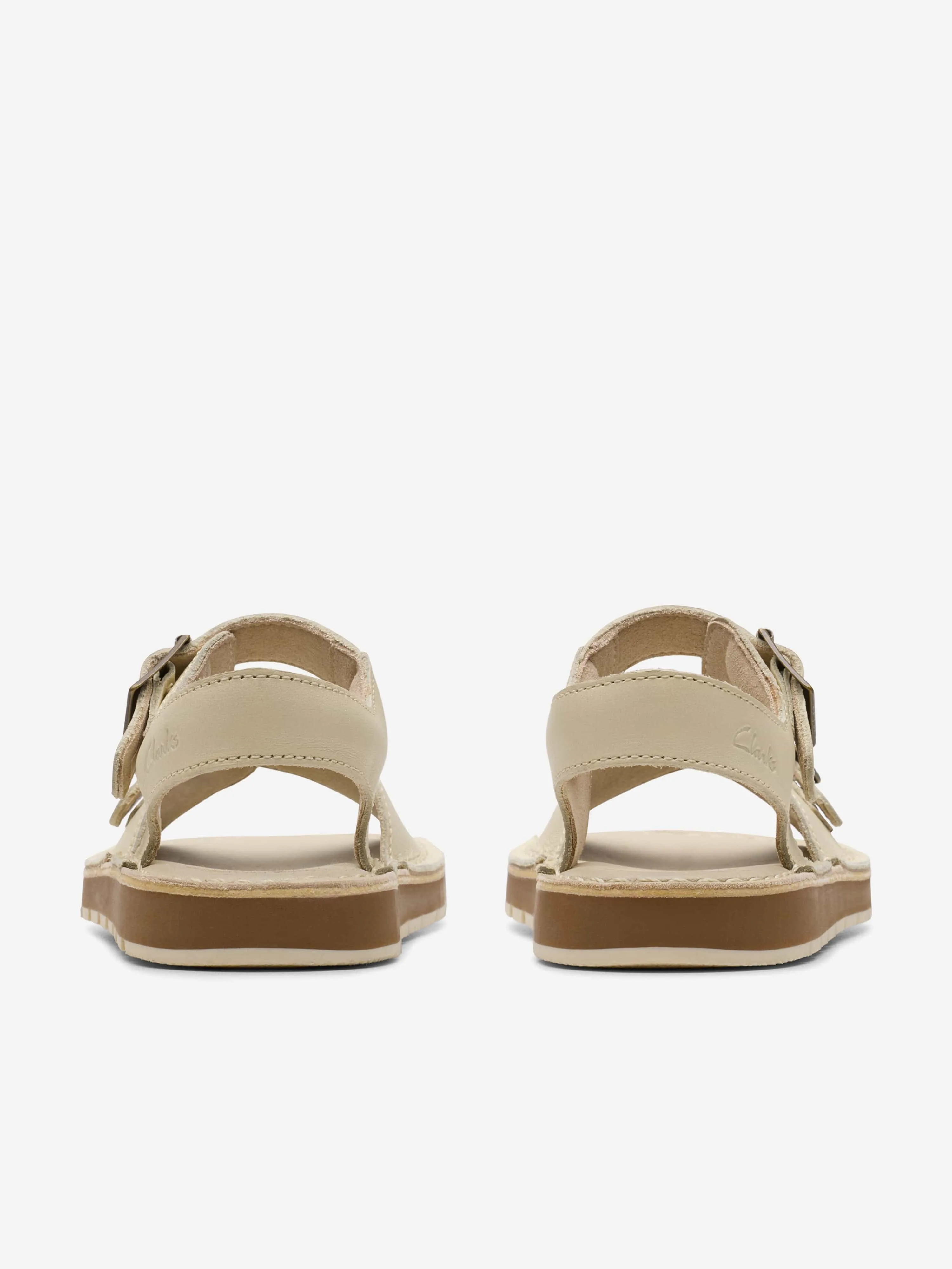 Mädchen Leder Play Sun Reef Sandalen in Weiß