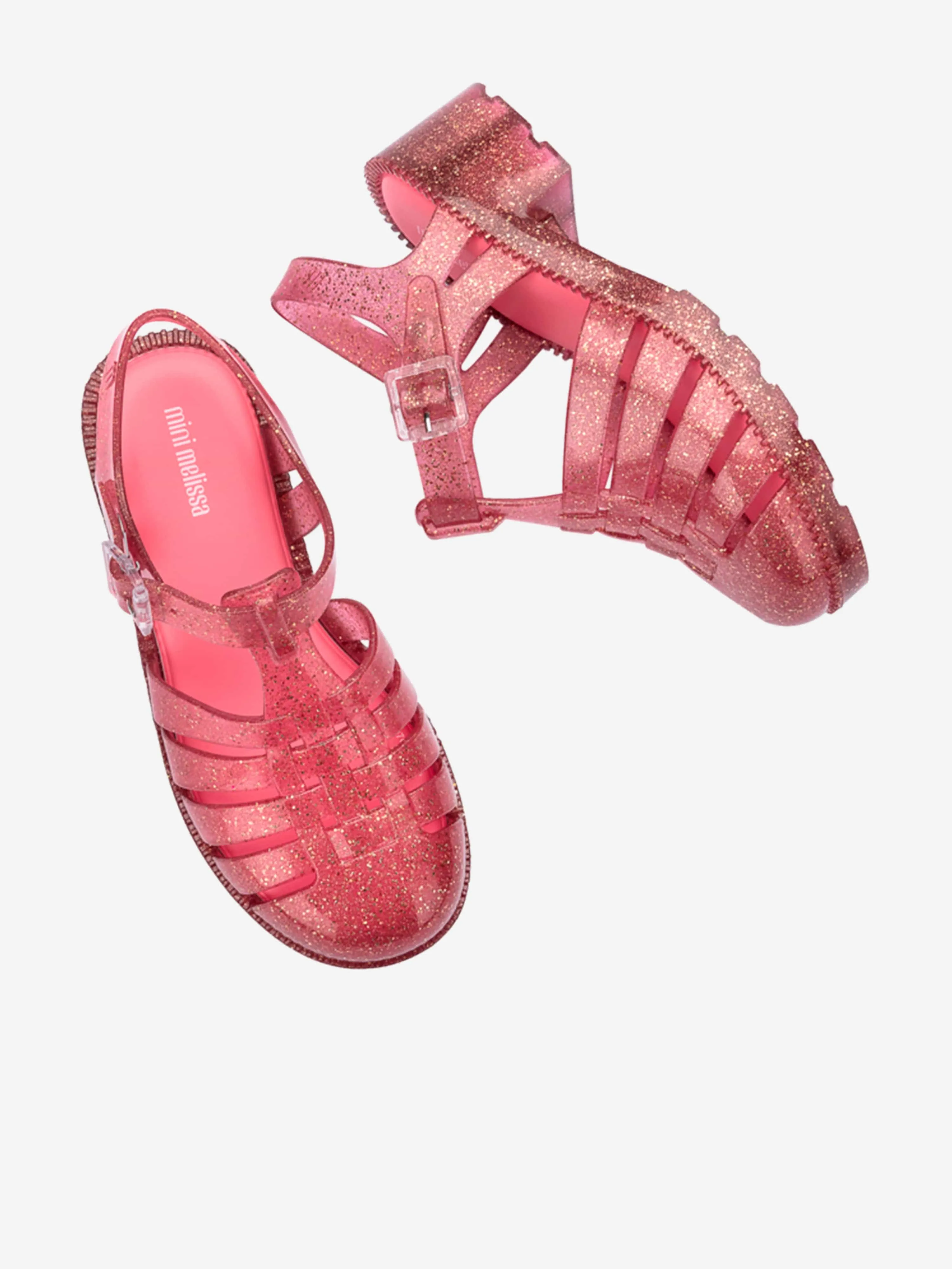 Mädchen Besitz Absatz Sandalen in Rosa