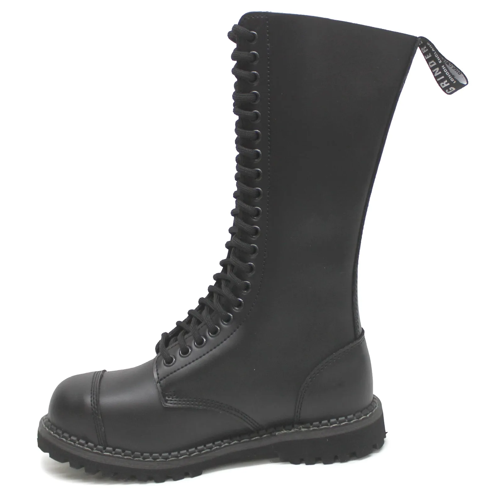 Grinders King CS Unisex Stiefel mit Stahlkappe, Wadenhöhe