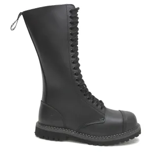 Grinders King CS Unisex Stiefel mit Stahlkappe, Wadenhöhe