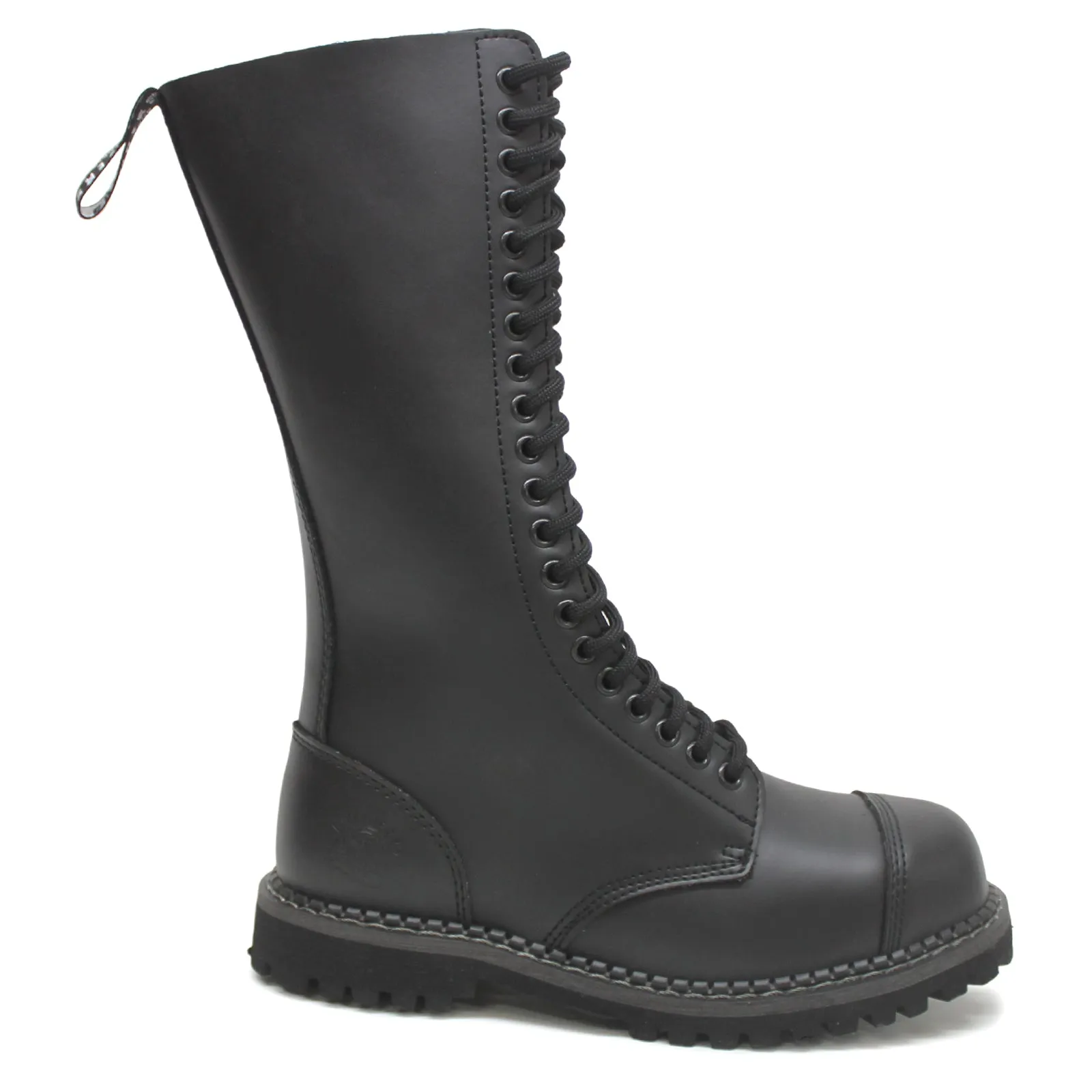 Grinders King CS Unisex Stiefel mit Stahlkappe, Wadenhöhe