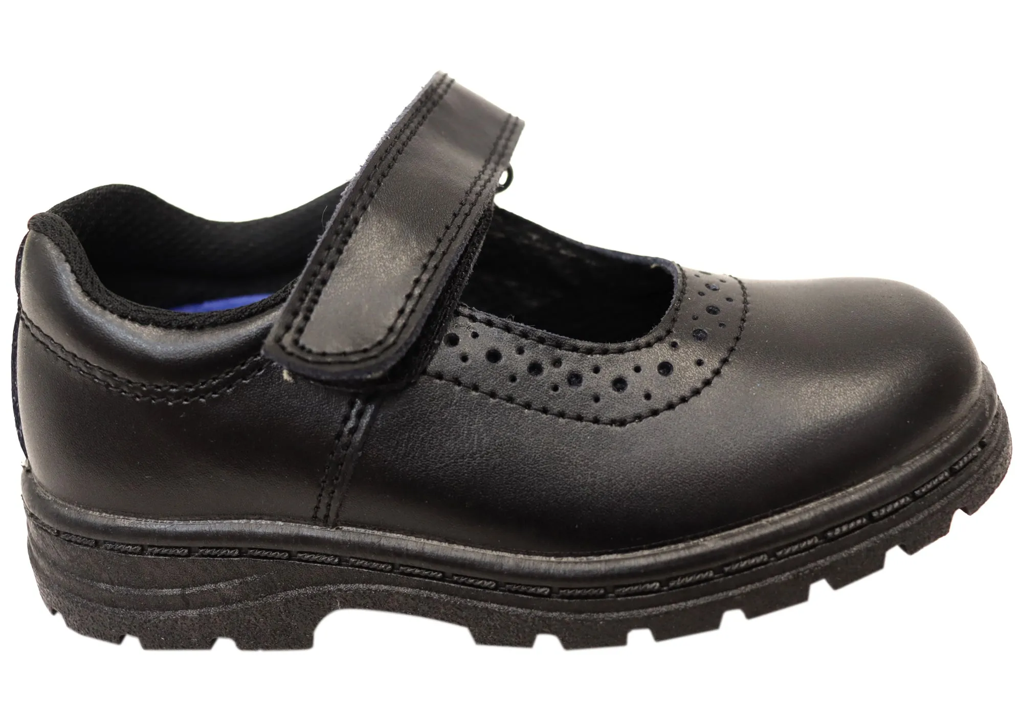 Grosby Compass Kinder Leder Bequeme Mary Jane Schülerschuhe Grosby Schuhe