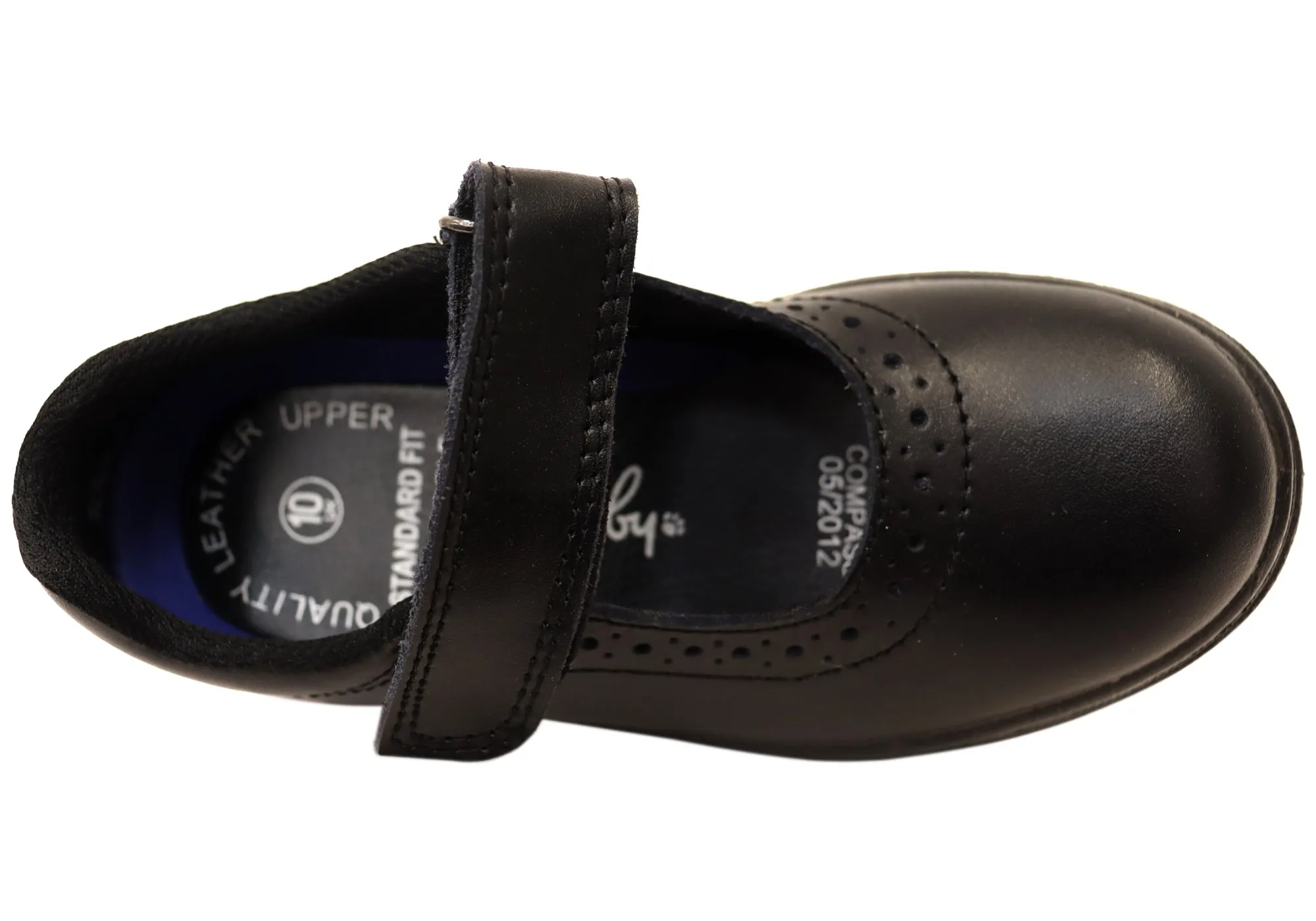 Grosby Compass Kinder Leder Bequeme Mary Jane Schülerschuhe Grosby Schuhe