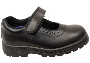 Grosby Compass Kinder Leder Bequeme Mary Jane Schülerschuhe Grosby Schuhe
