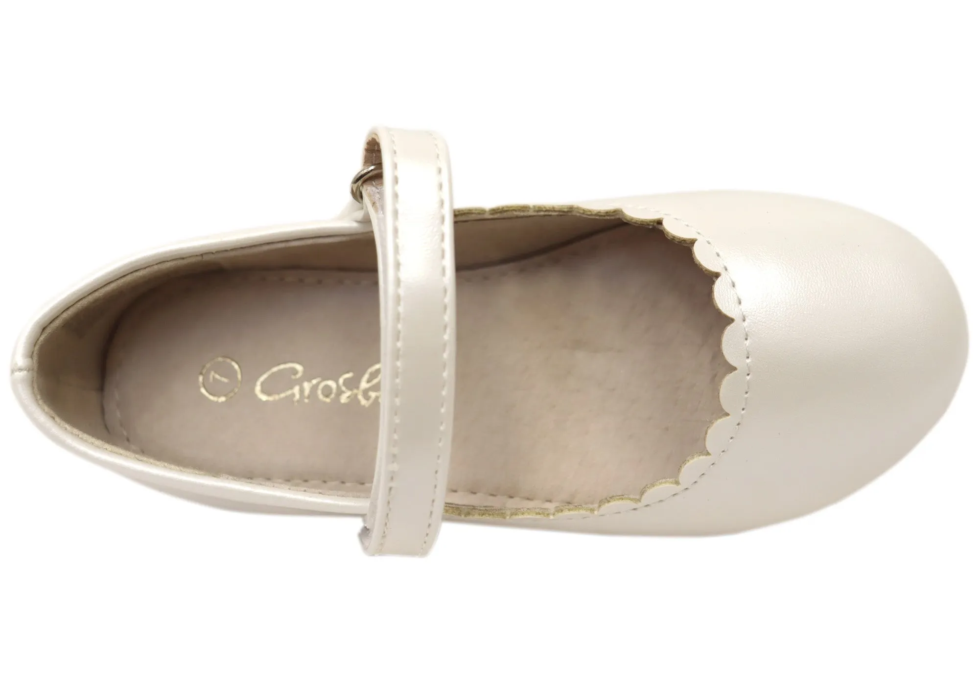 Grosby Roxie Mädchen Kinder Mary Jane Abendschuhe Grosby Schuhe