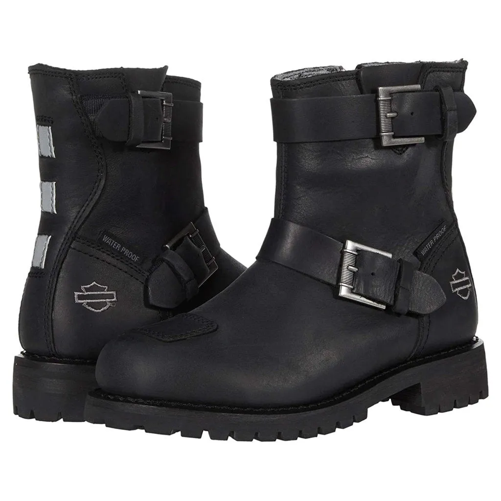 Harley Davidson Bremerton Wasserdichte Vollnarbenleder Damen-Reitstiefel