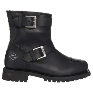 Harley Davidson Bremerton Wasserdichte Vollnarbenleder Damen-Reitstiefel