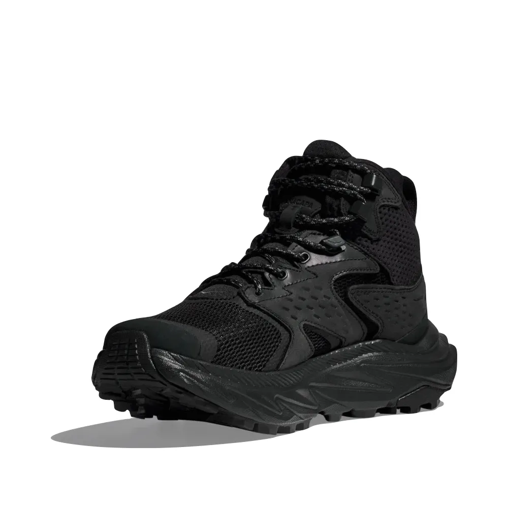 Hoka Herren Anacapa 2 Mid GTX Stiefel in Schwarz/Schwarz