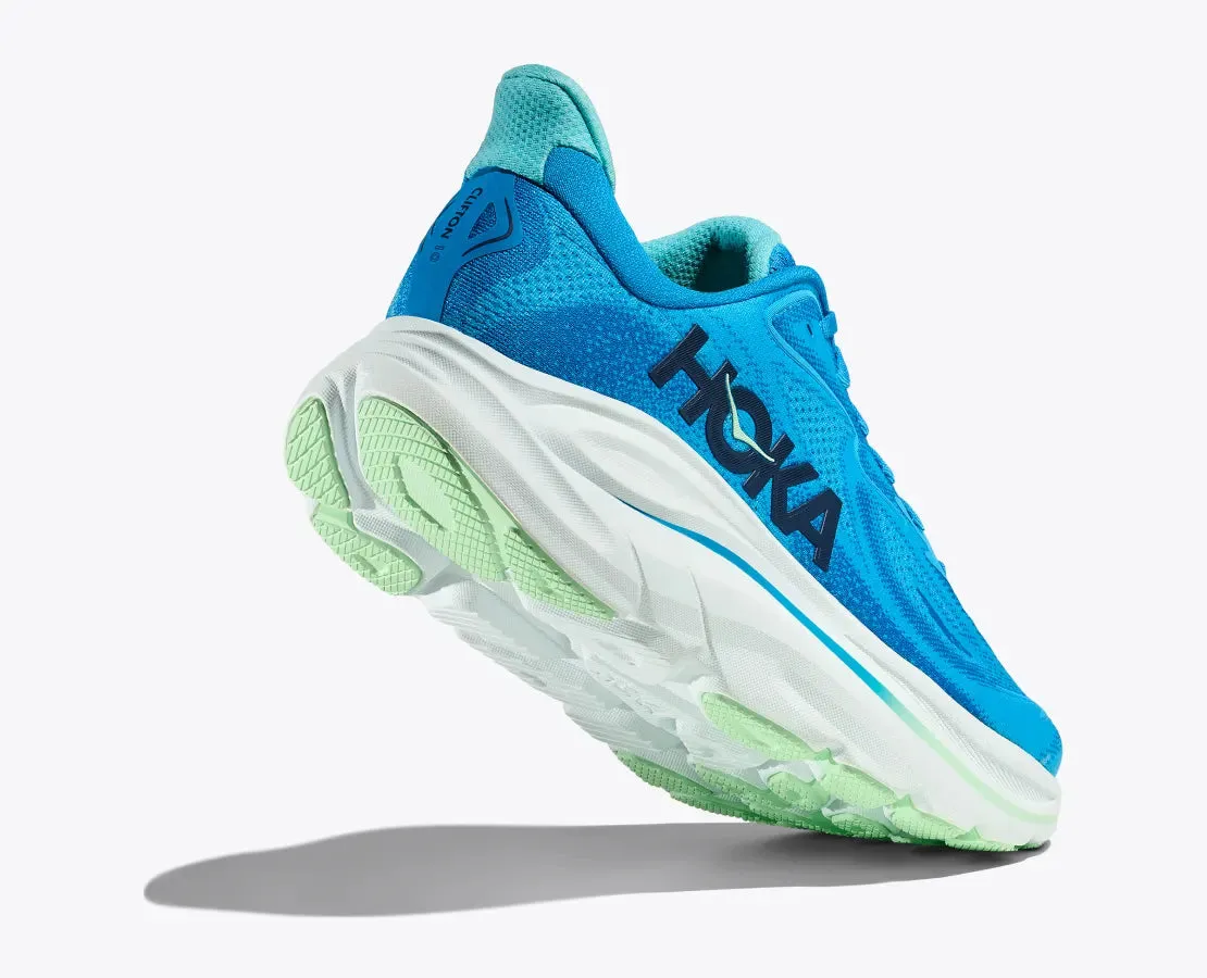 Hoka Herren Clifton 10 Sneaker in Hoka Blau/Himmelblau