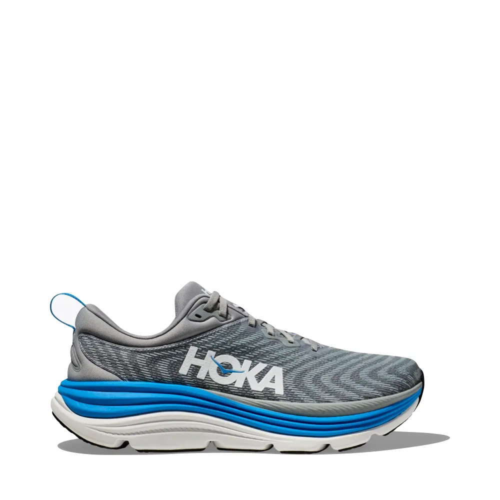 Hoka Herren Gaviota 5 Sneaker in Kalkstein/Diva Blau
