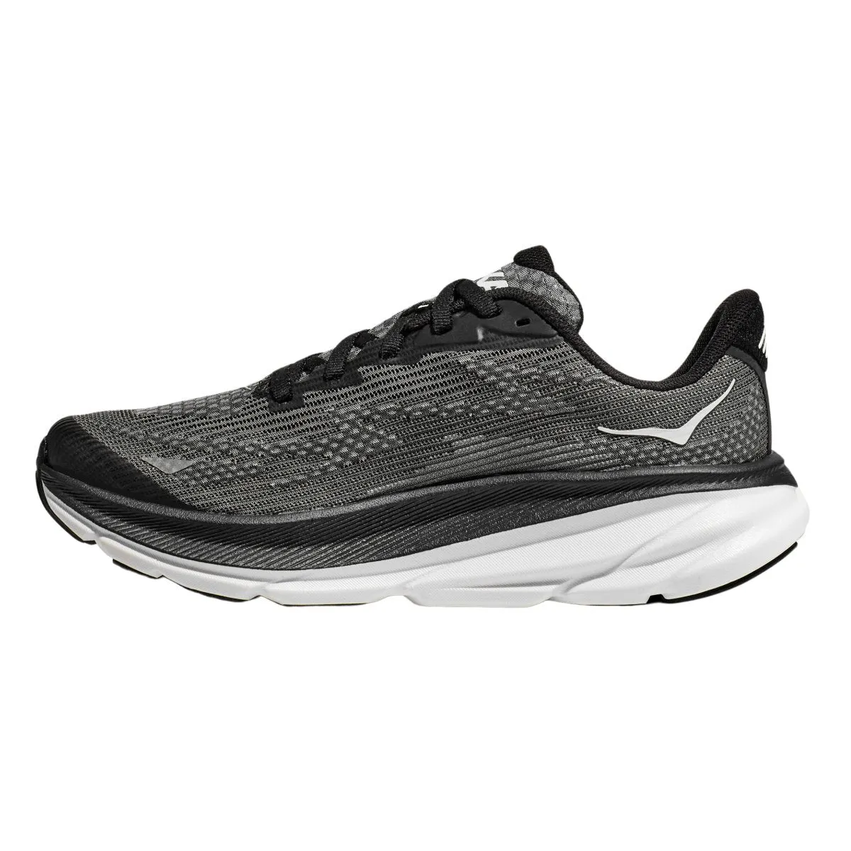 Hoka One One Kinder (Grundschule) Clifton 9 Schwarz/Weiß