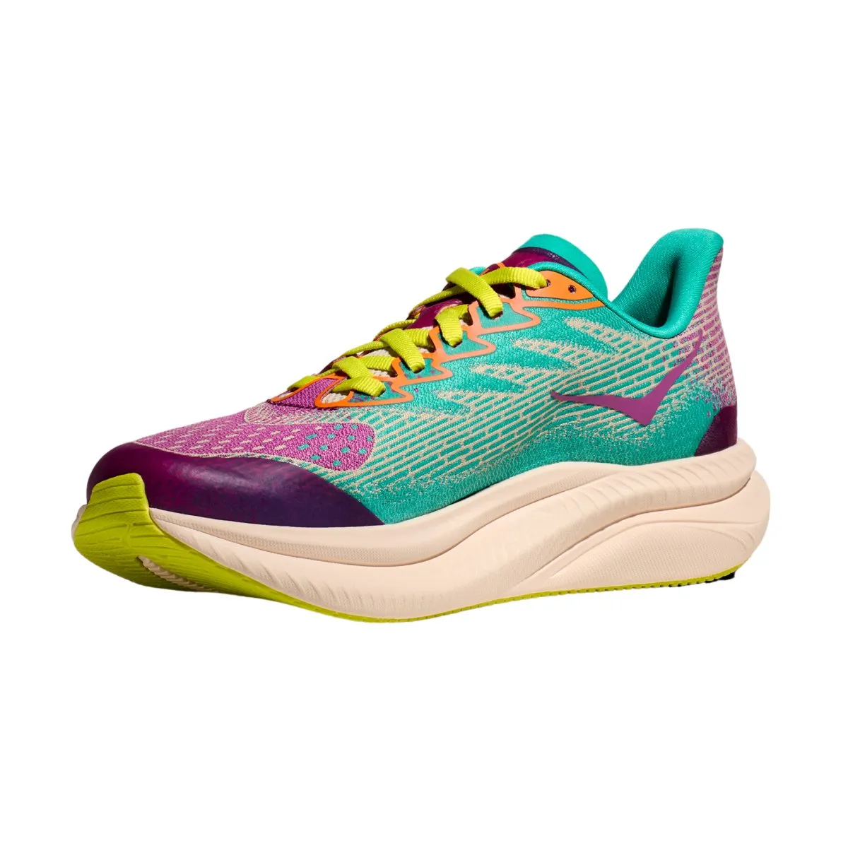 Hoka One One Kinder (Grundschule) Mach 6 Fuchsia