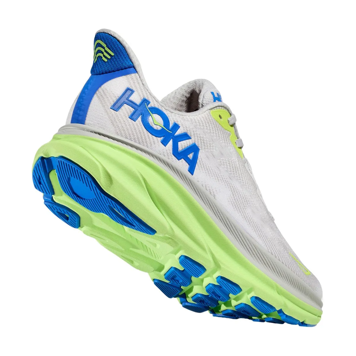 Hoka One One Herren Clifton 9 Stardust/Electric Cobalt