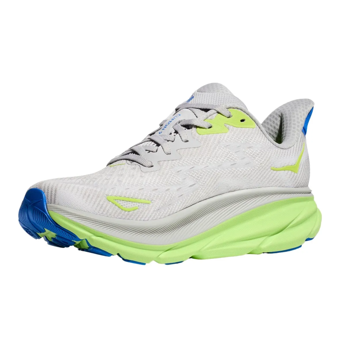 Hoka One One Herren Clifton 9 Stardust/Electric Cobalt