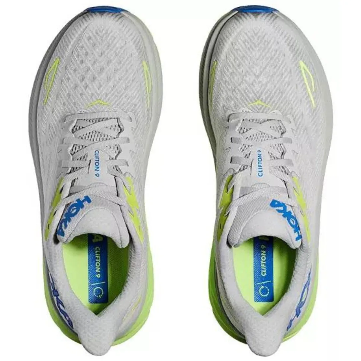 Hoka One One Herren Clifton 9 Stardust/Electric Cobalt