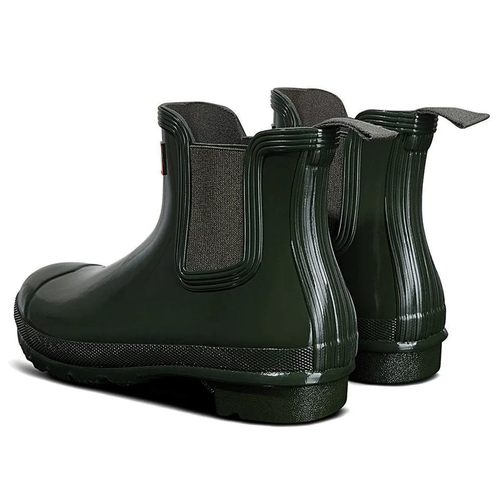 Hunter Original Glänzendes Gummi Chelsea-Stiefel für Damen