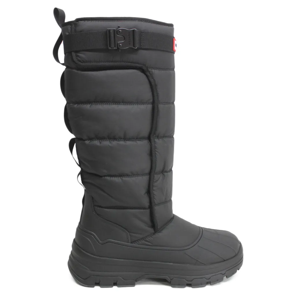 Hunter Hohe Schnalle Textil Synthetik Damen Schneestiefel