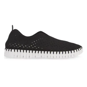 Ilse Jacobsen Damen Tulpe 139 Schwarz Perforiert
