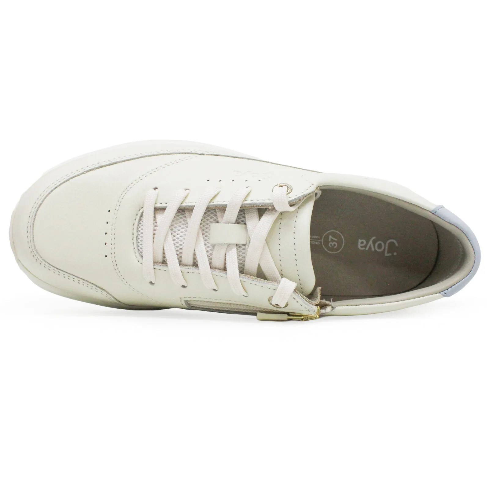 Joya Venice Reißverschluss Vollnarbenleder Damen Flachschuhe