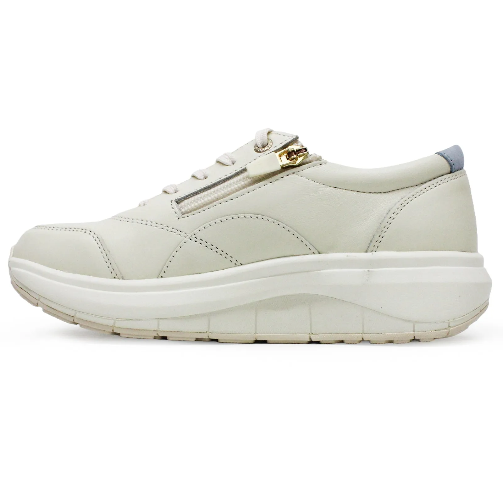Joya Venice Reißverschluss Vollnarbenleder Damen Flachschuhe