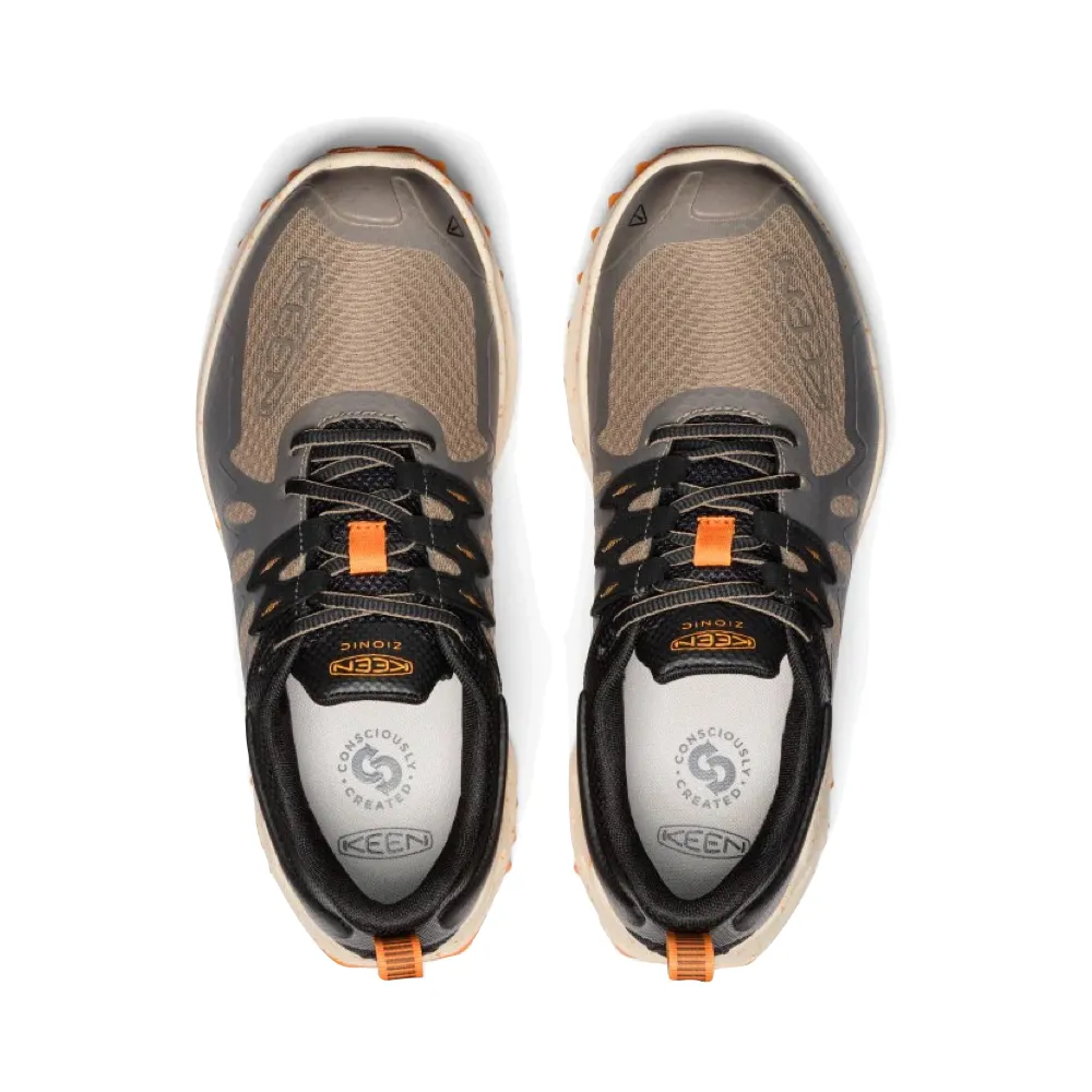 KEEN Herren Zionic wasserdichte Wander-Sneaker in Tigerung/Hell Ringelblume