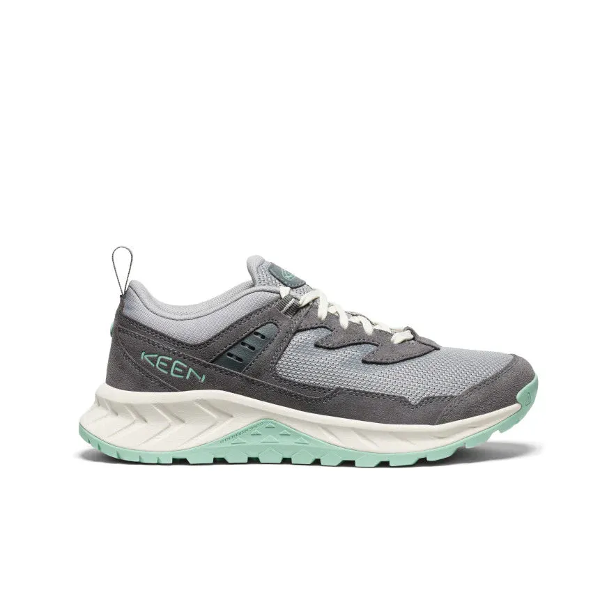 Keen Schuhe Damen Hightrail Belüftet Stahlgrau/Flechte