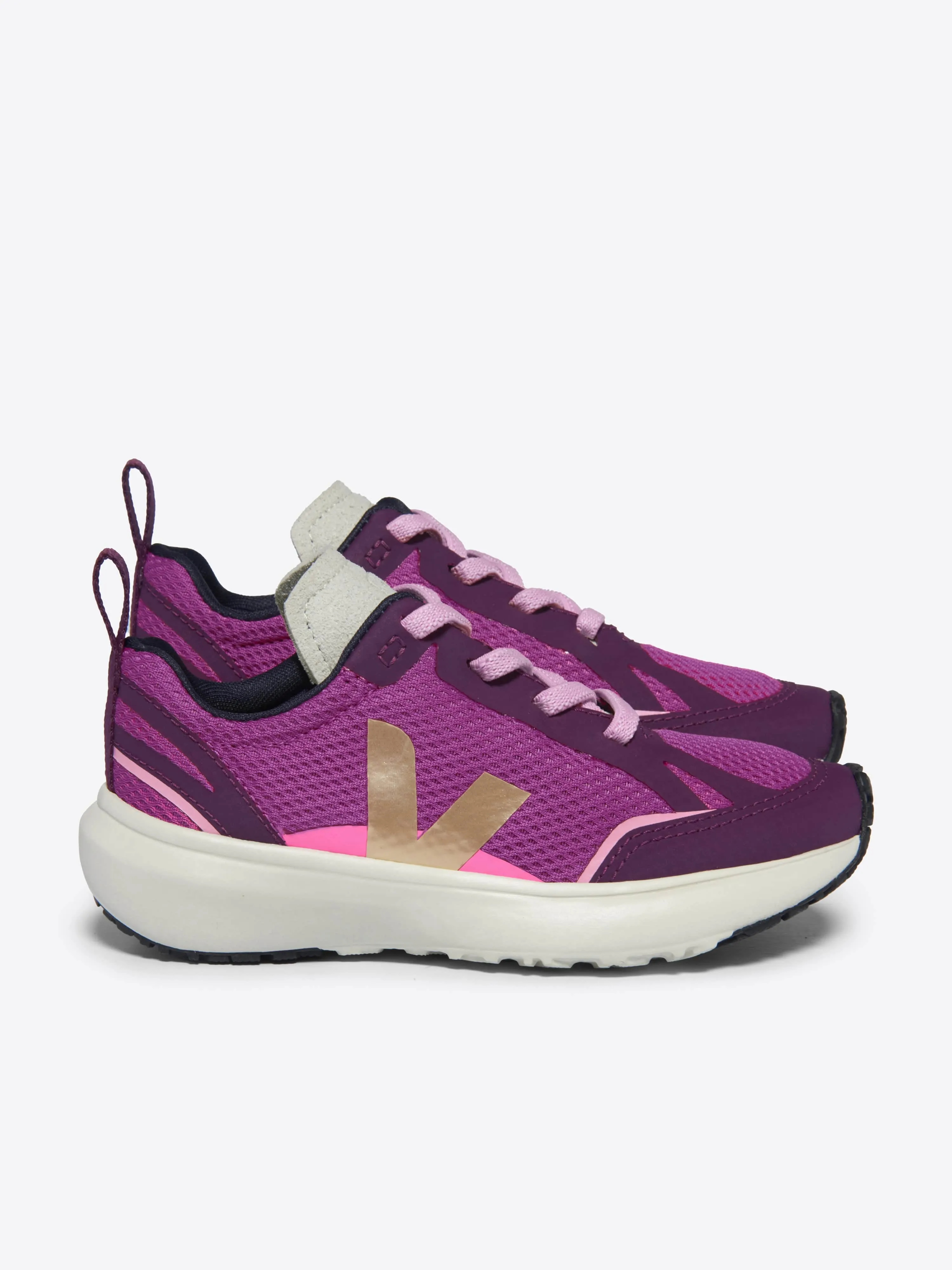 Kinder Light Alveomesh Kanarienvogel-Turnschuhe in Lila