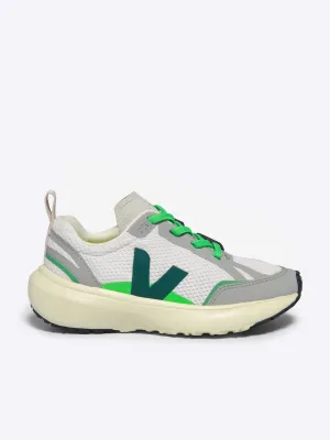 Kinder Light Alveomesh Canary Sneakers in Weiß