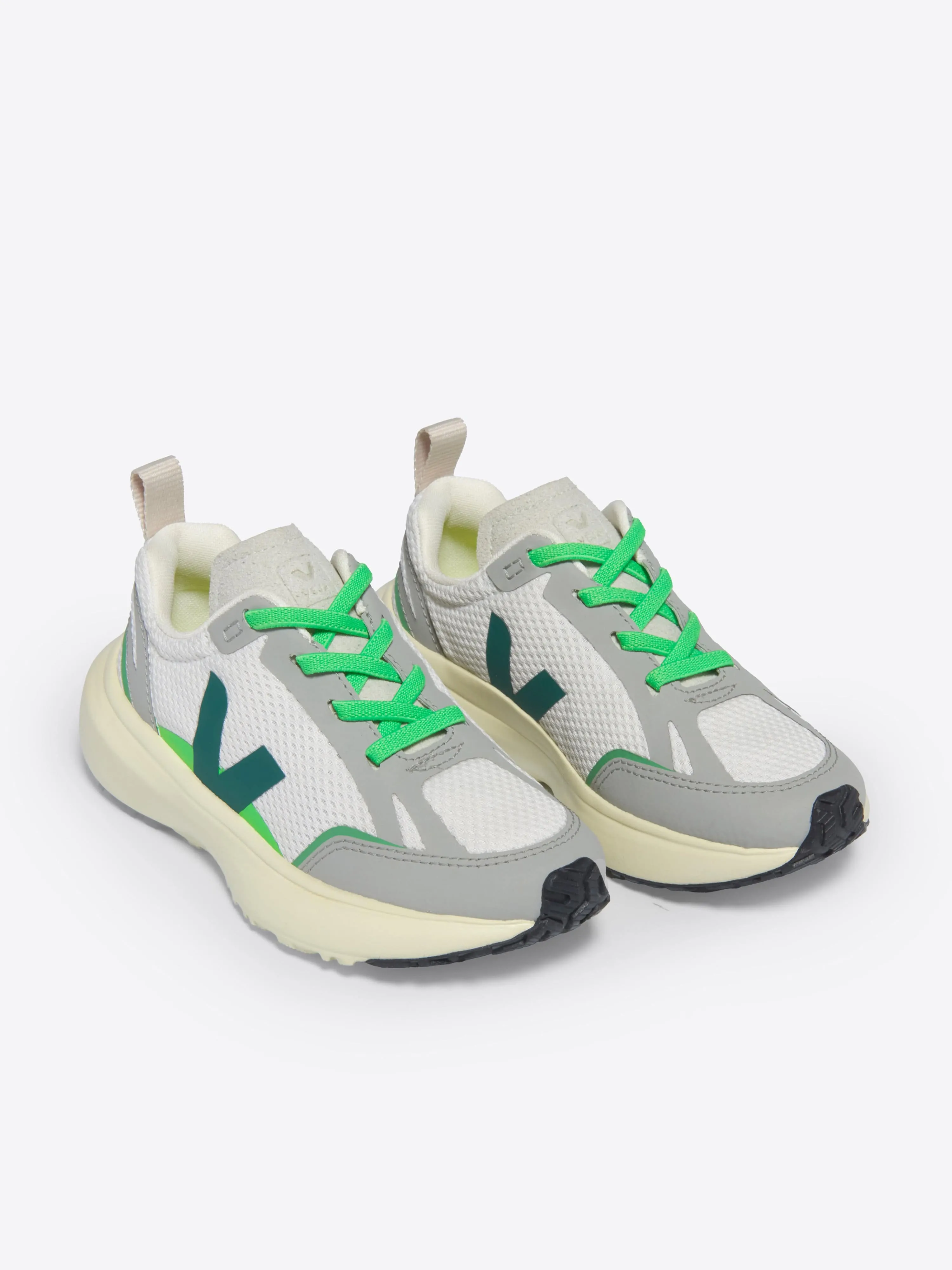 Kinder Light Alveomesh Canary Sneakers in Weiß