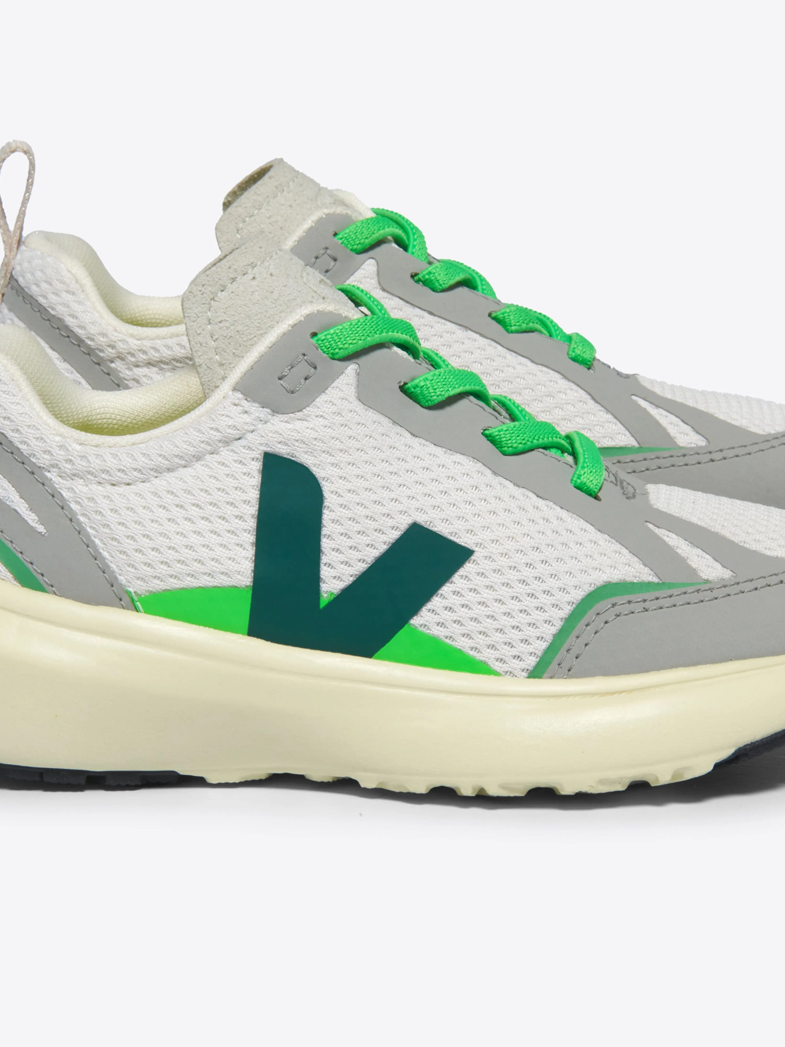 Kinder Light Alveomesh Canary Sneakers in Weiß