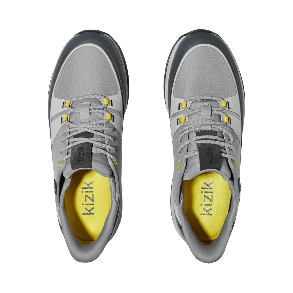 Kizik Herren London AT Hands-Free Schnürschuh in Alloy/Poppyseed