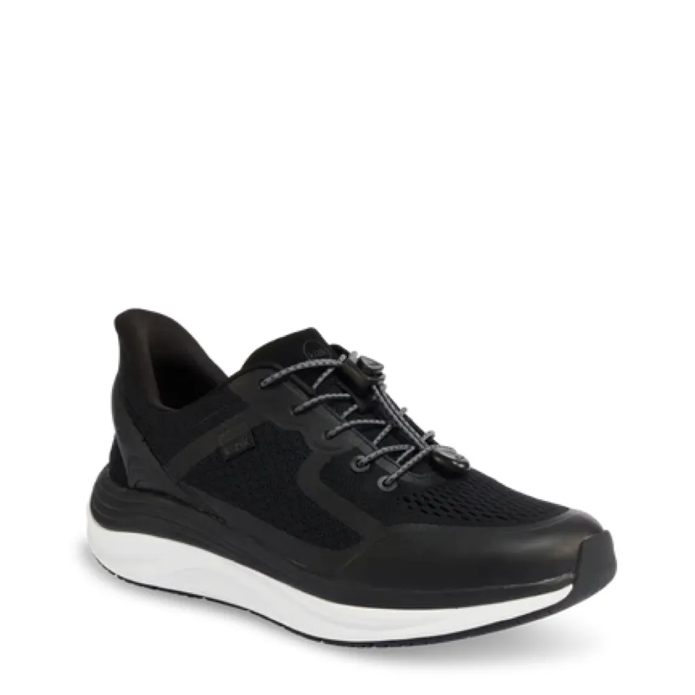 Kizik Herren London Sneaker in Schwarz/Weiß