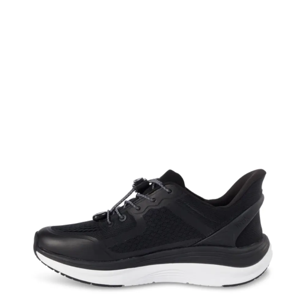 Kizik Herren London Sneaker in Schwarz/Weiß