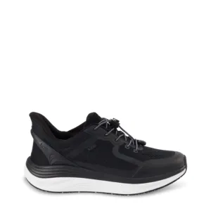 Kizik Herren London Sneaker in Schwarz/Weiß