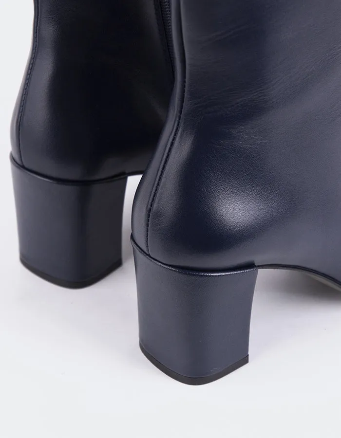 Lioni Navy Leder