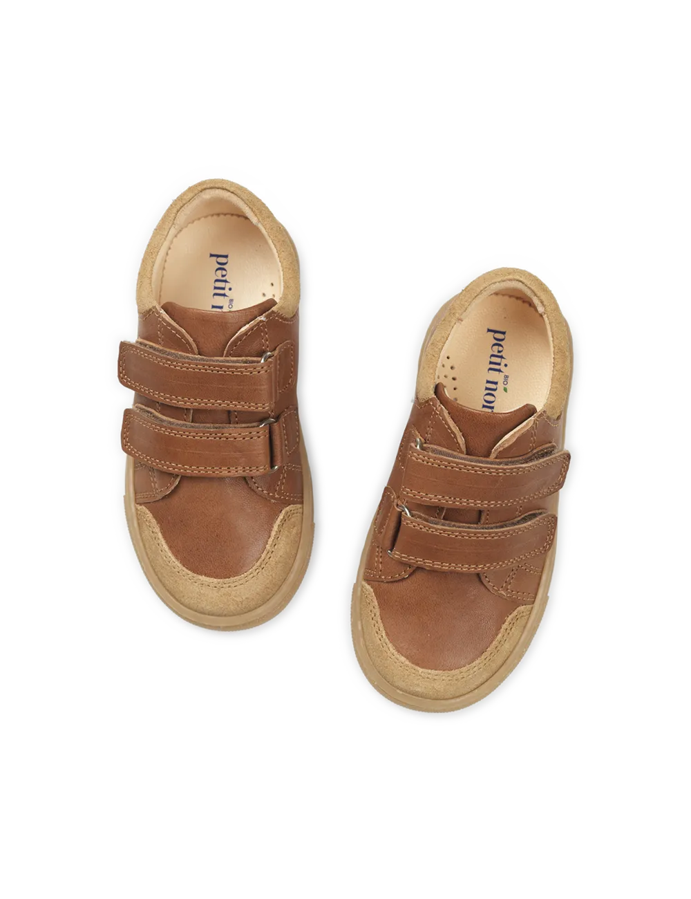 Niedrige Sneaker - Cognac