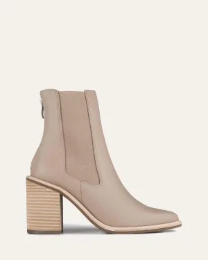 LUXE HIGH ANKLE STIEFEL TAUB LEDER