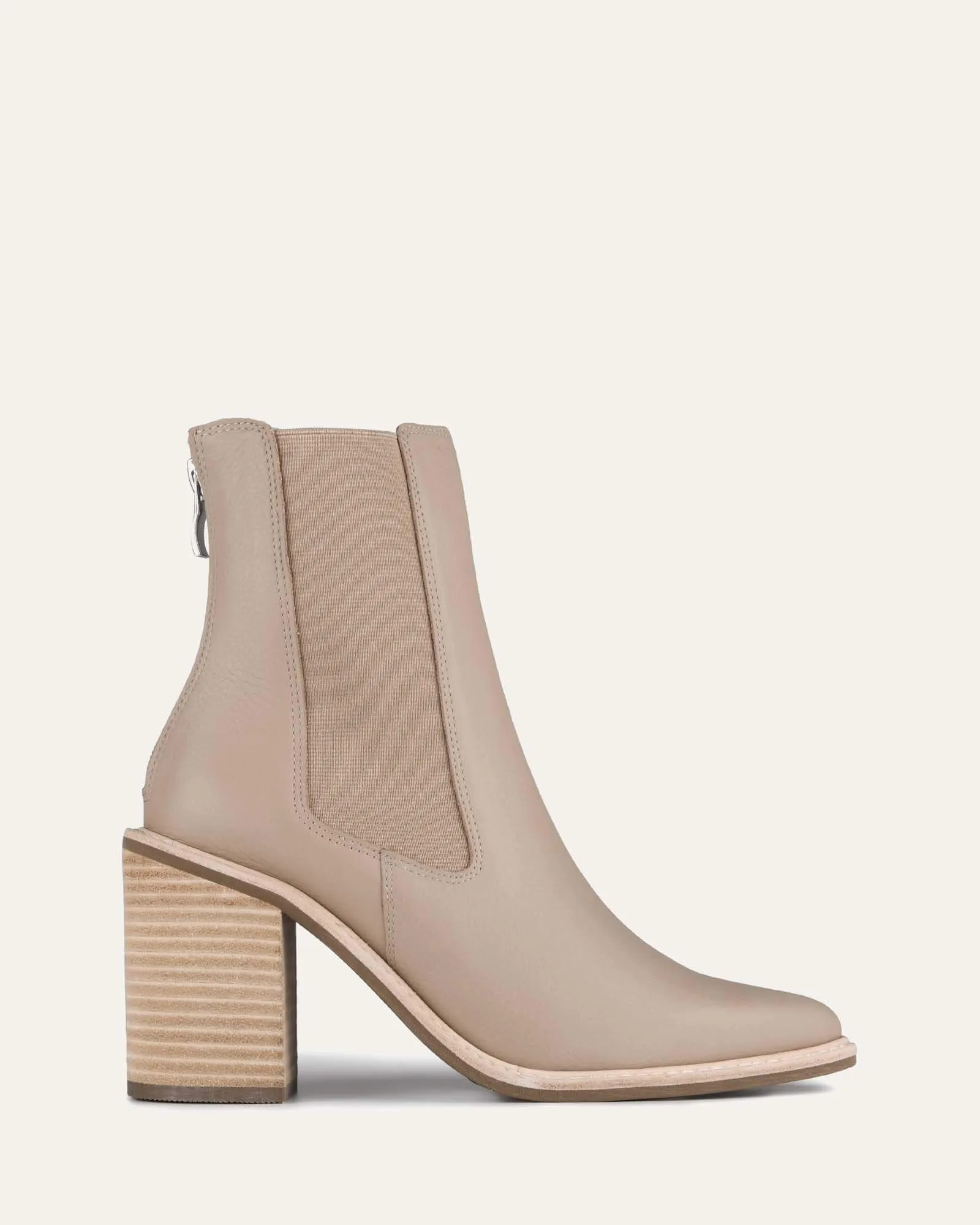 LUXE HIGH ANKLE STIEFEL TAUB LEDER