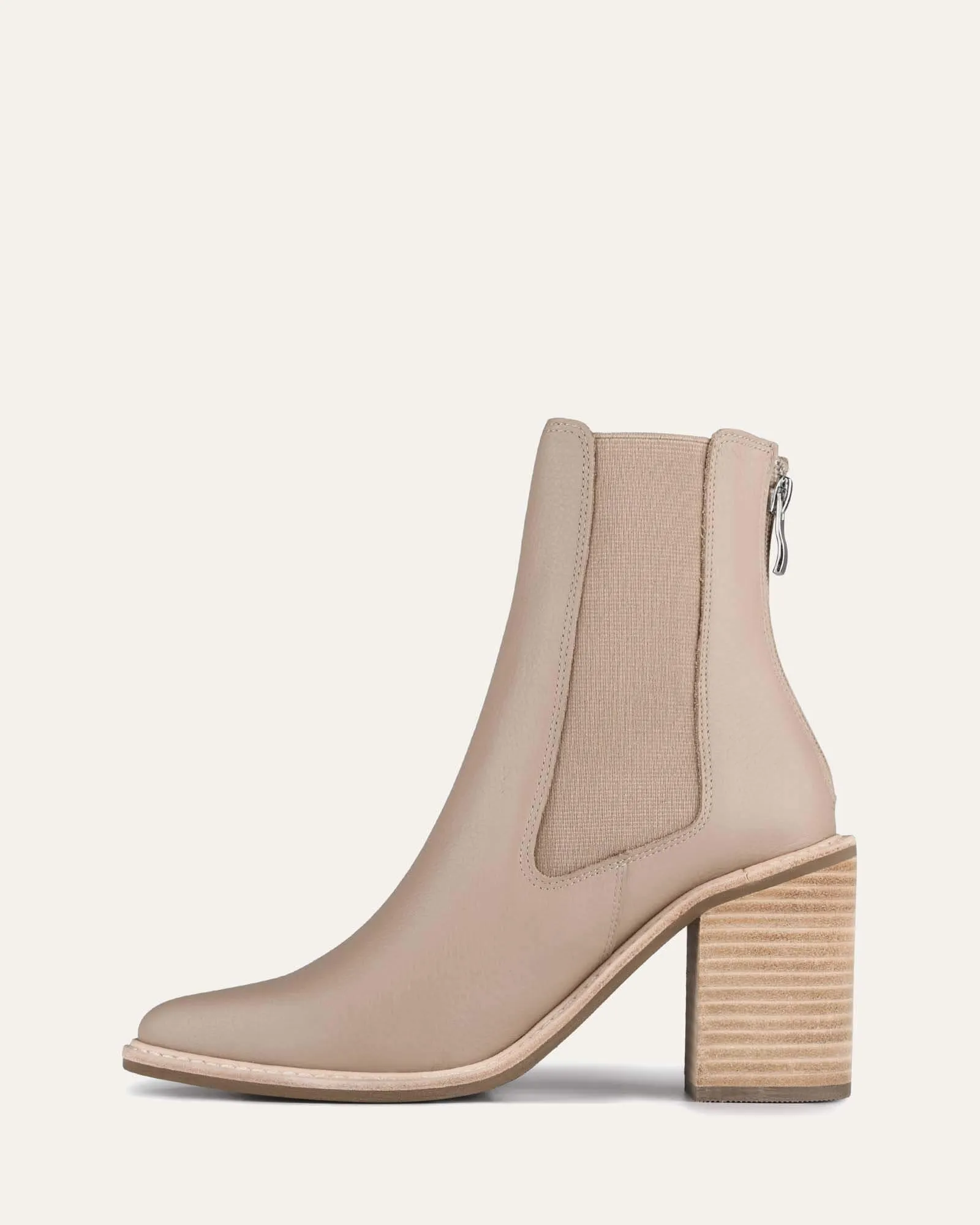 LUXE HIGH ANKLE STIEFEL TAUB LEDER