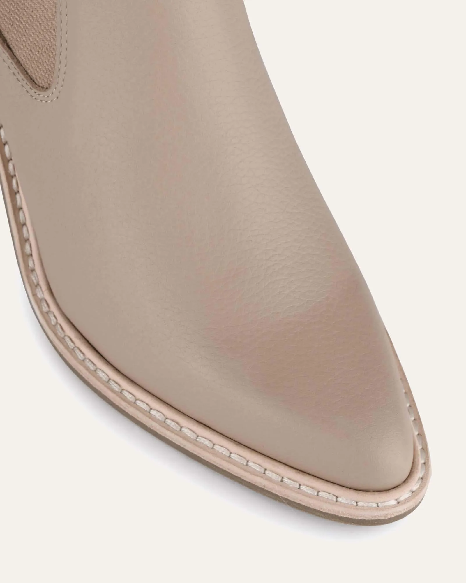 LUXE HIGH ANKLE STIEFEL TAUB LEDER