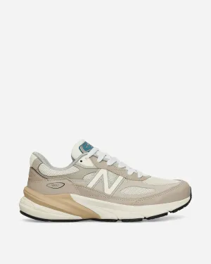 In den USA hergestellte 990v6 Sneakers in Hellbraun / Moonrock