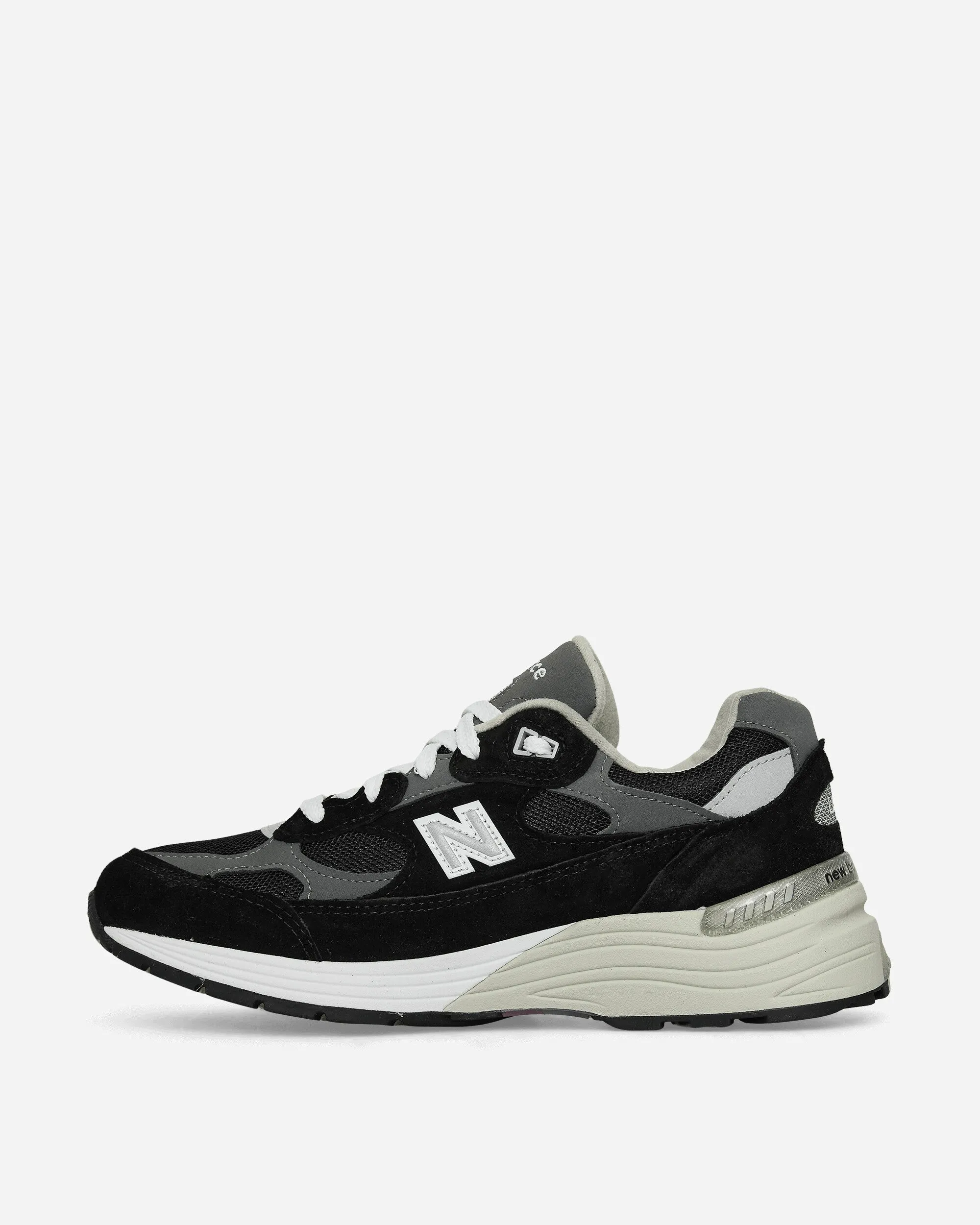 In den USA hergestellte 992 Sneakers Schwarz / Grau