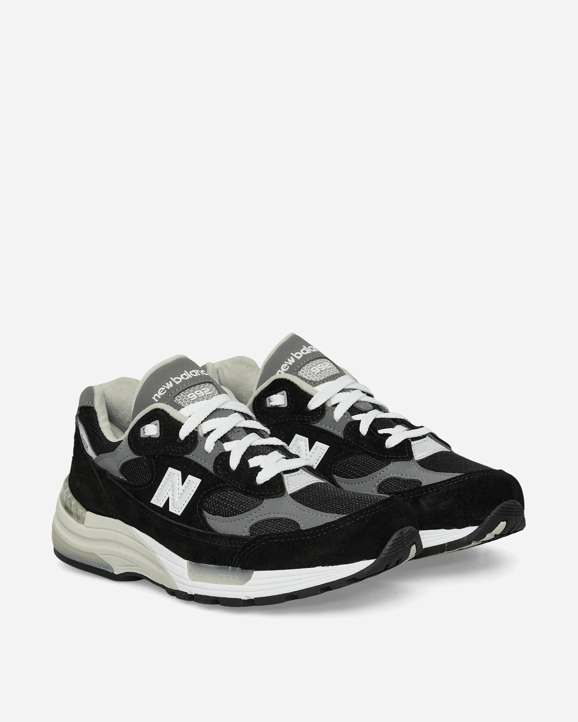 In den USA hergestellte 992 Sneakers Schwarz / Grau