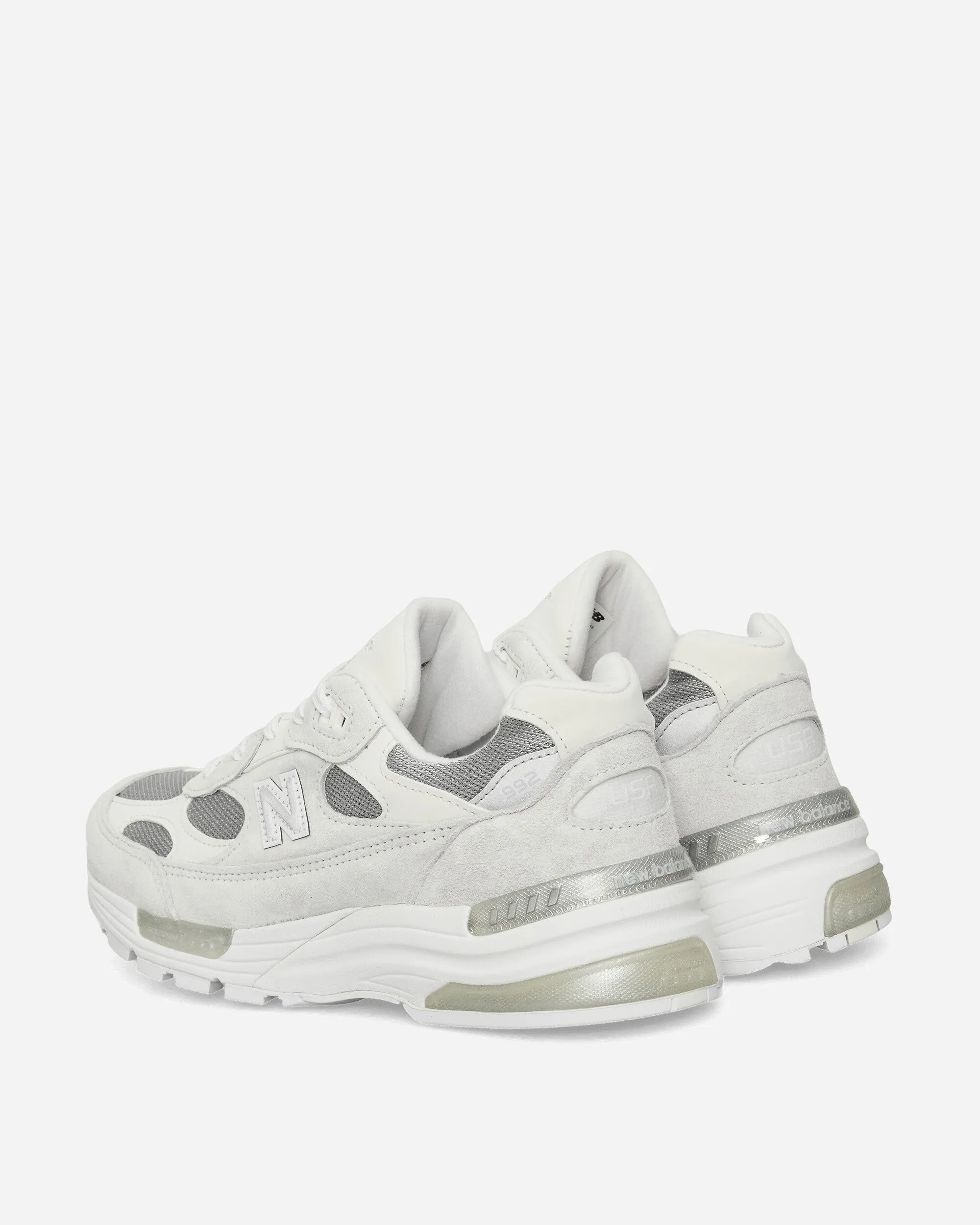 Hergestellt in USA 992 Sneakers Nimbus Wolke / Weiß Silber
